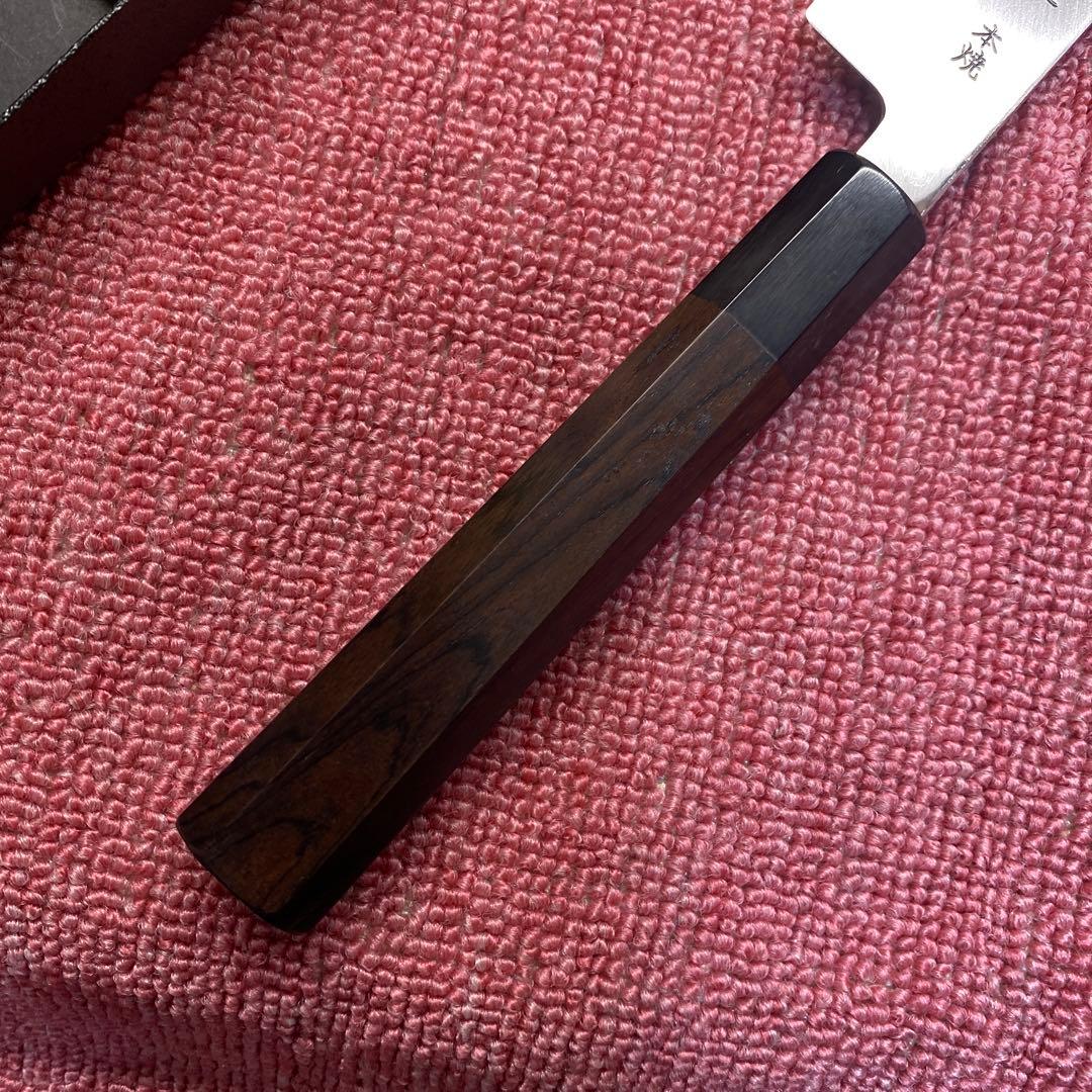 銀三鋼　本焼き　柳刃包丁　300㎜ 尺0寸