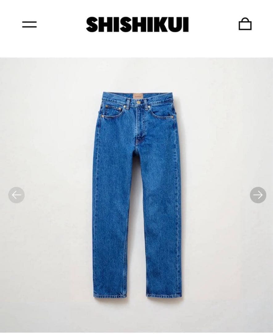 パンツ SHISHIKUI CLASSIC DENIM / INDIGO25