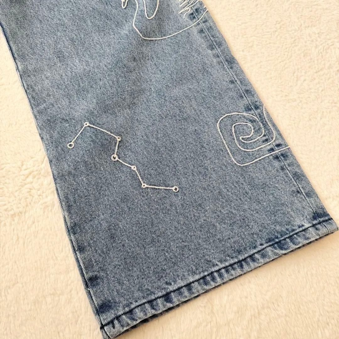 25AW Freada フリーダ チェーンステッチ ワイドデニム