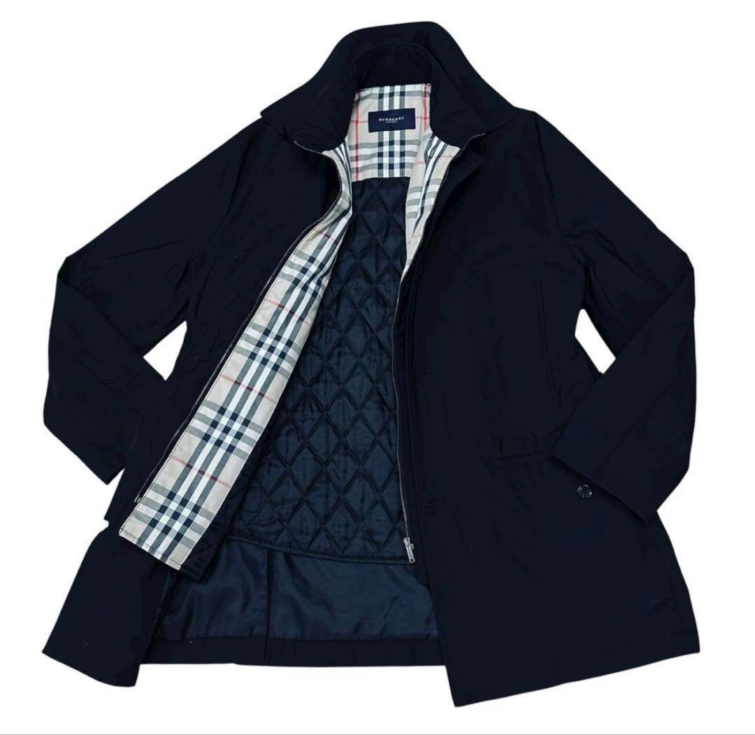極上美品◆ BURBERRY LONDON ◆ステンカラーコート インナー付き