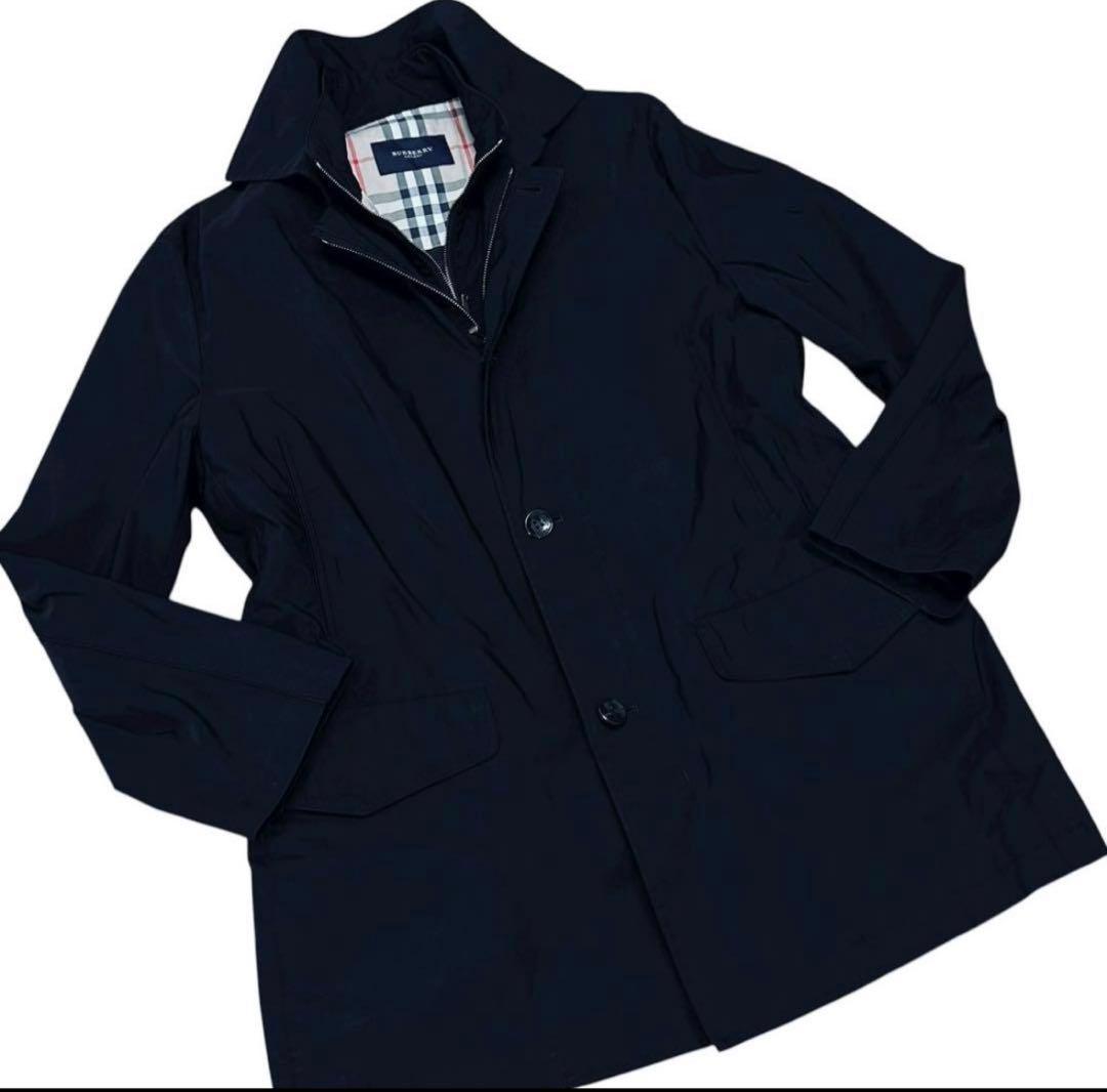 極上美品◆ BURBERRY LONDON ◆ステンカラーコート インナー付き