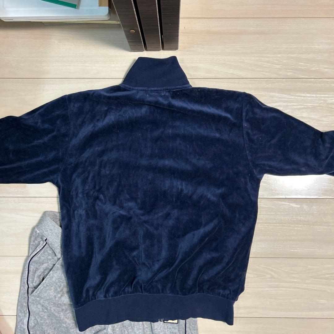 フィラ　FILA　メンズ　ベロア　ジャージ　上下　Mサイズ　テニス