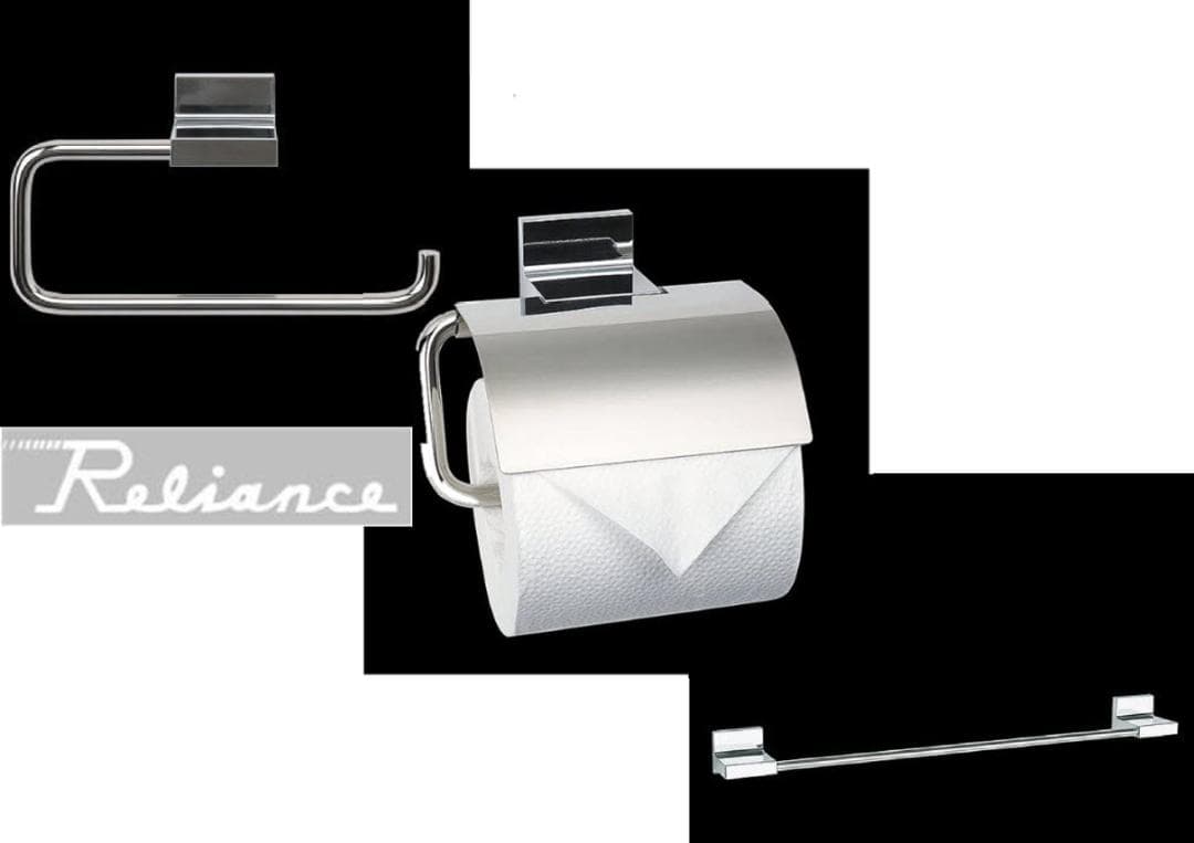 おしゃれモダン RELIANCE(リラインス) タオル掛け、ペーパーホルダー