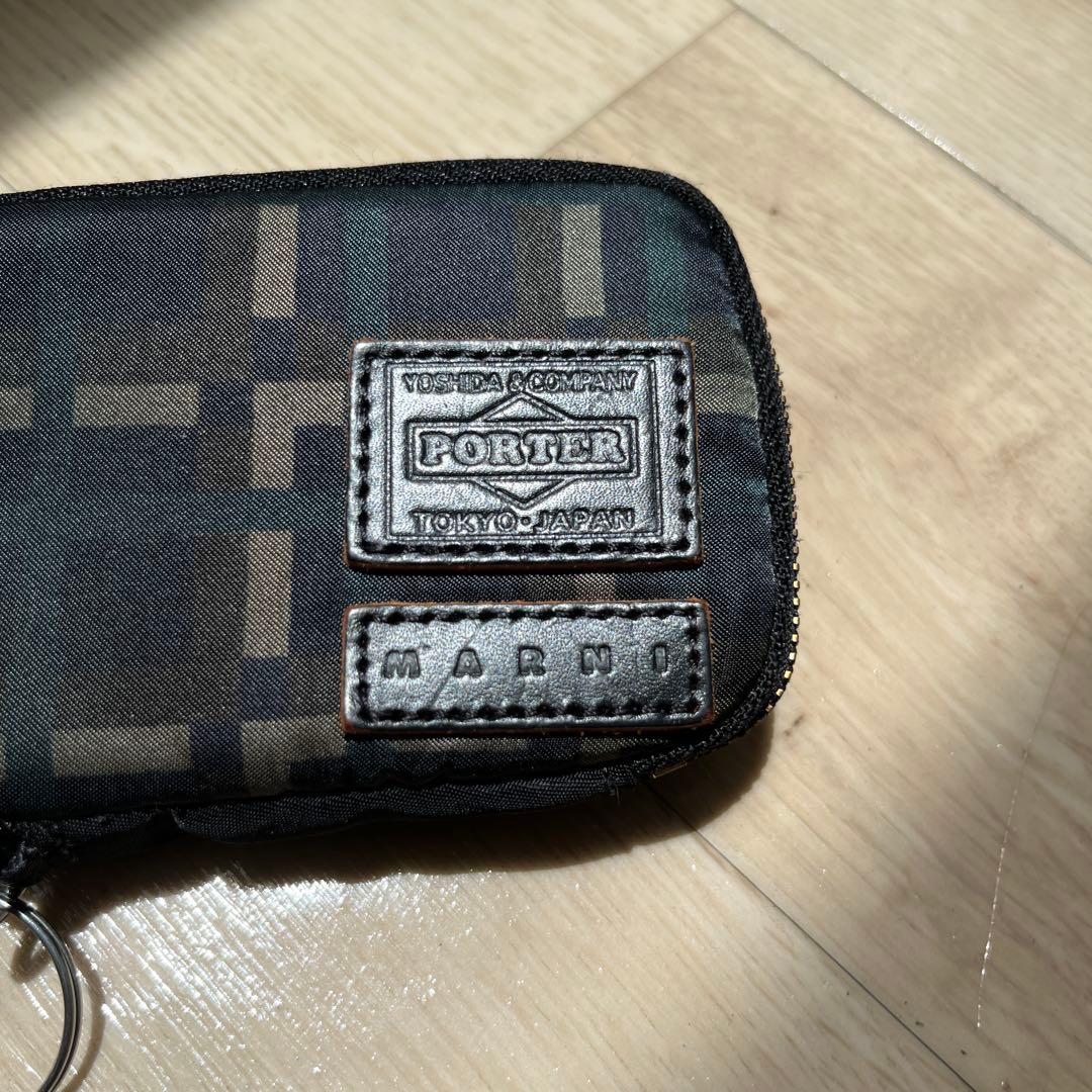 極美品 MARNI PORTER マルニ ポーター 財布 ケース 小銭入れ