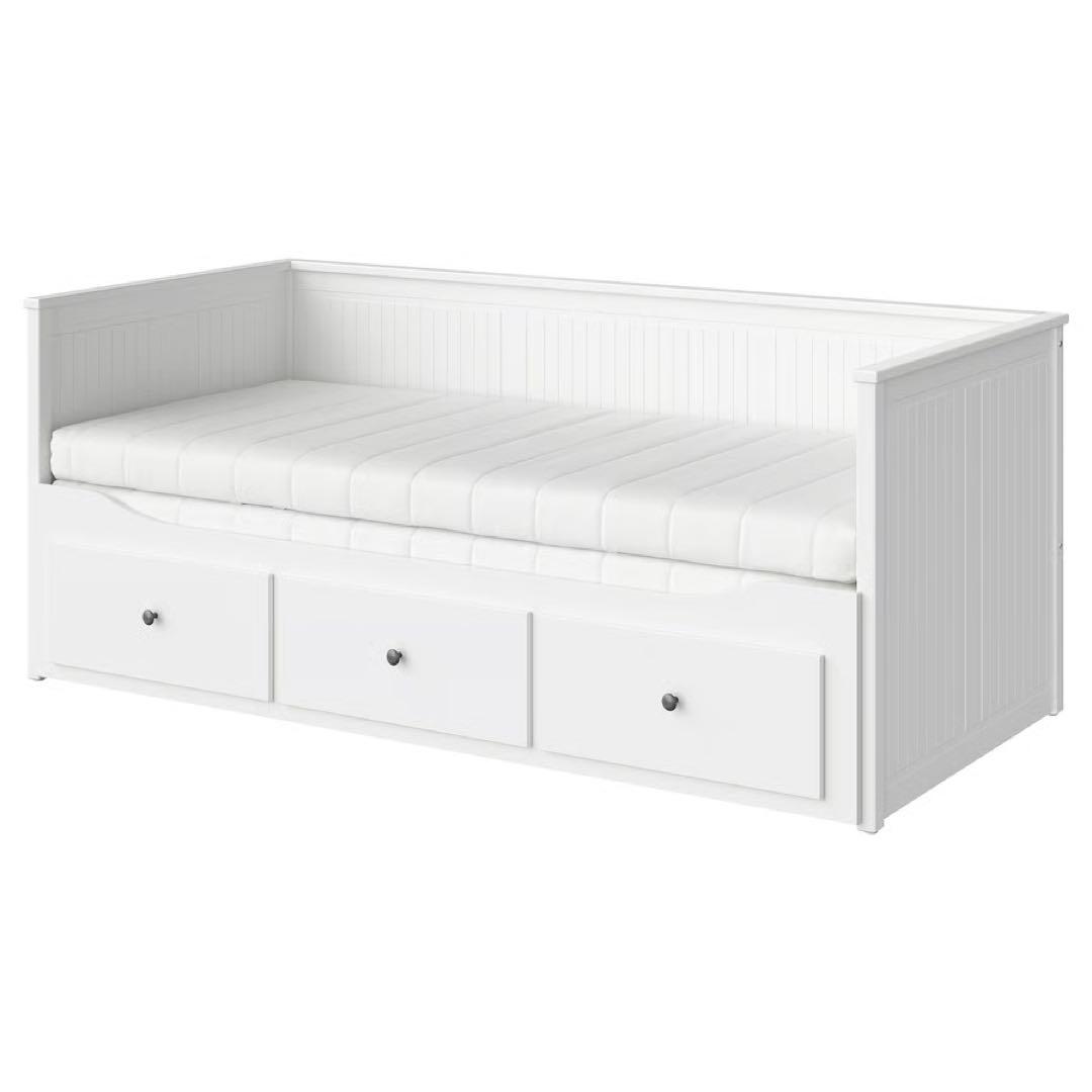 IKEA HEMNES ヘムネス　ソファベッドマットレス付き