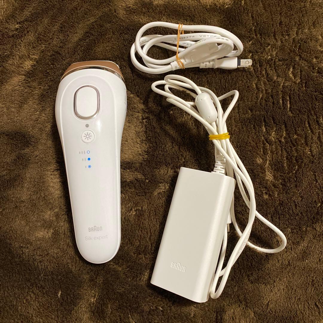 ブラウン　シルクエキスパート　脱毛器