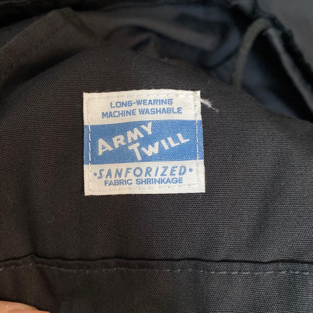 別注ARMY TWILL アーミーツイル　フーデットコート