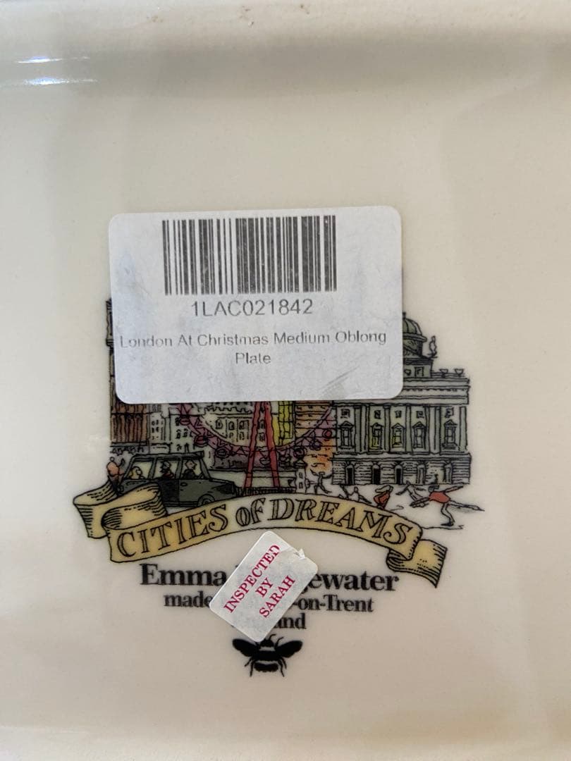【大皿30cm】エマブリッジウォーター/London at Christmas