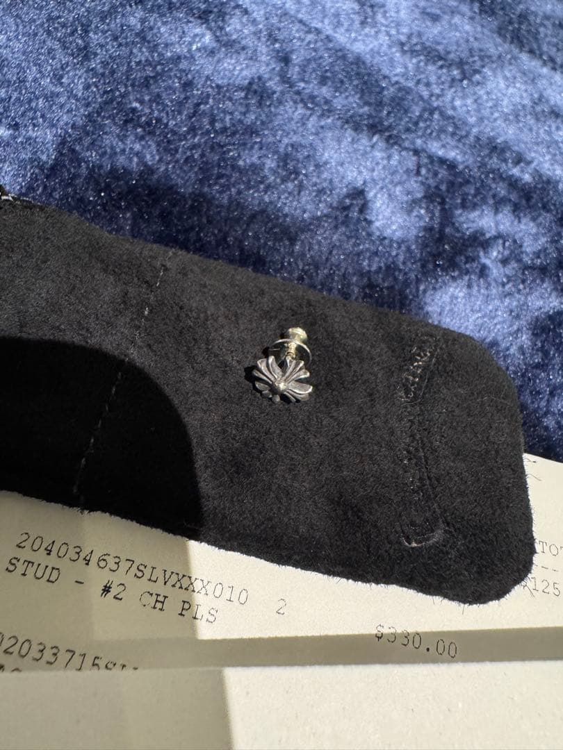 クロムハーツ　CHプラススタッドピアス