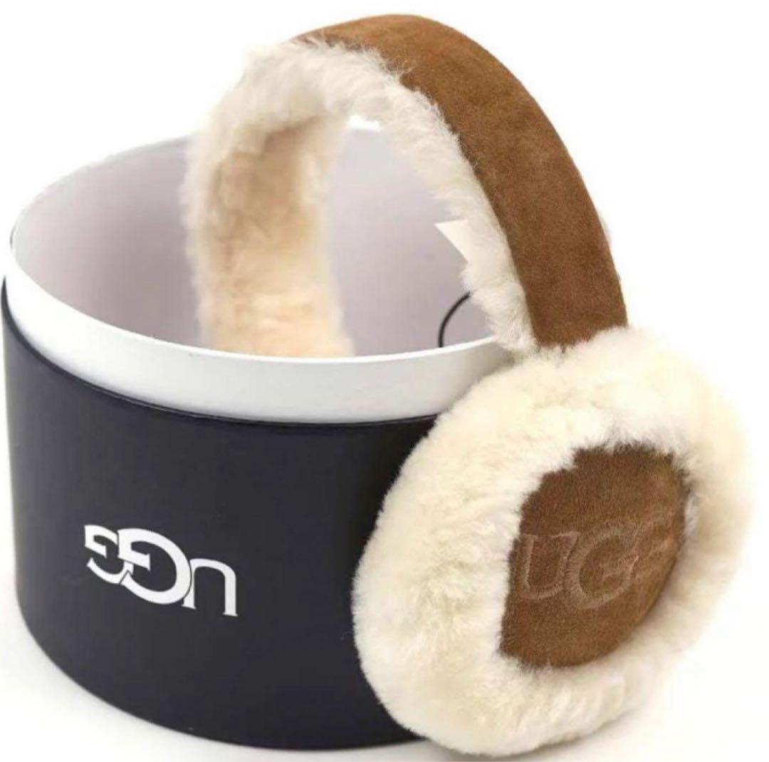 プレゼント包装付き☆国内完売品☆ラスト1点　UGG イヤーマフ チェスナット