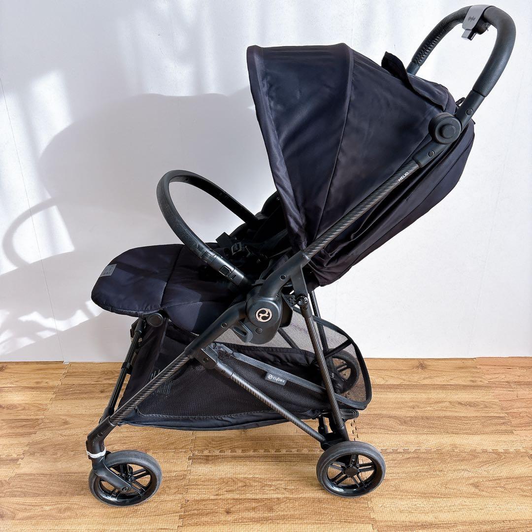 【良品】サイベックス メリオカーボン ベビーカー　cybex ブラック