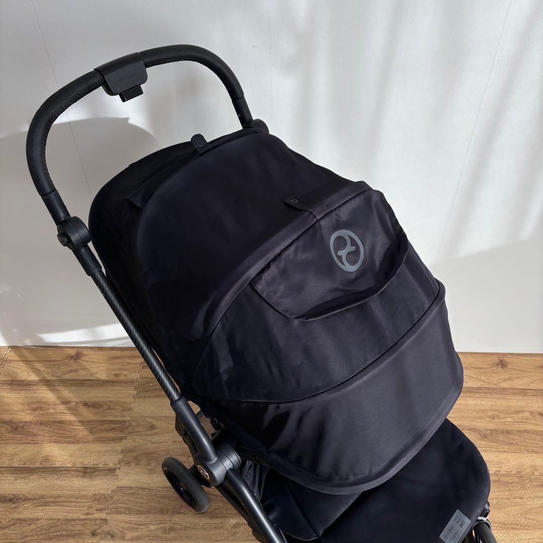 【良品】サイベックス メリオカーボン ベビーカー　cybex ブラック