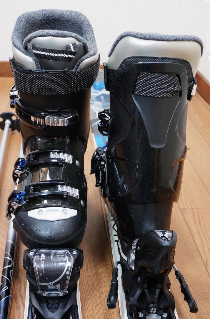 メンテ済 160cm 靴27～27.5cm K2 カービングスキーセット