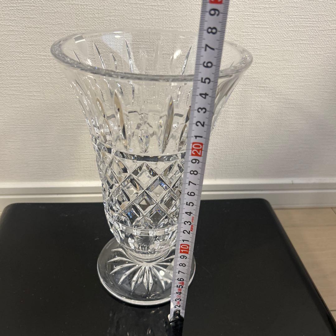 クリスタル花器　ウォーターフォード　