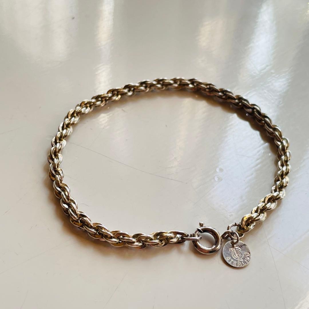 Tiffany ティファニー スクリューツイスト ブレスレット ロープチェーン