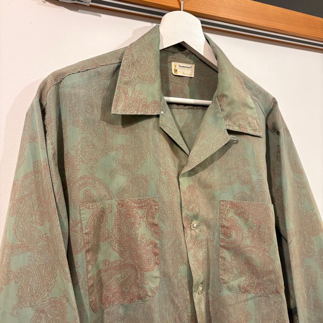 60s-70s TOWNCRAFT 開襟シャツ