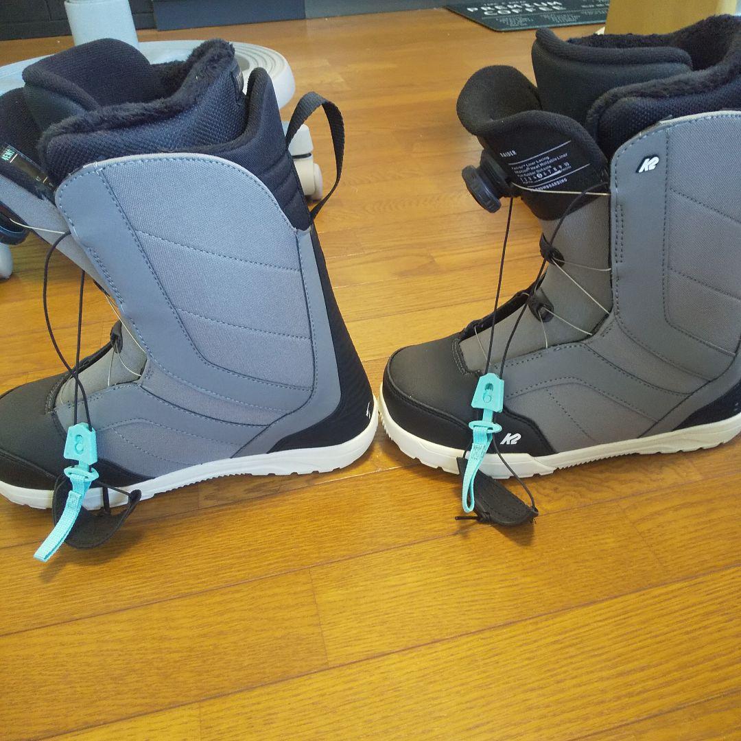 K2 スノーボードブーツ グレー ダイヤル式
