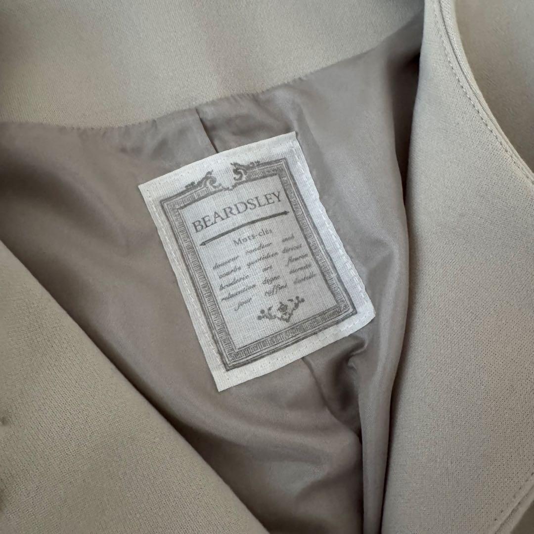 完売品✨極美品✨2024AWビアズリー ダンボールギャザーコート ロングコート