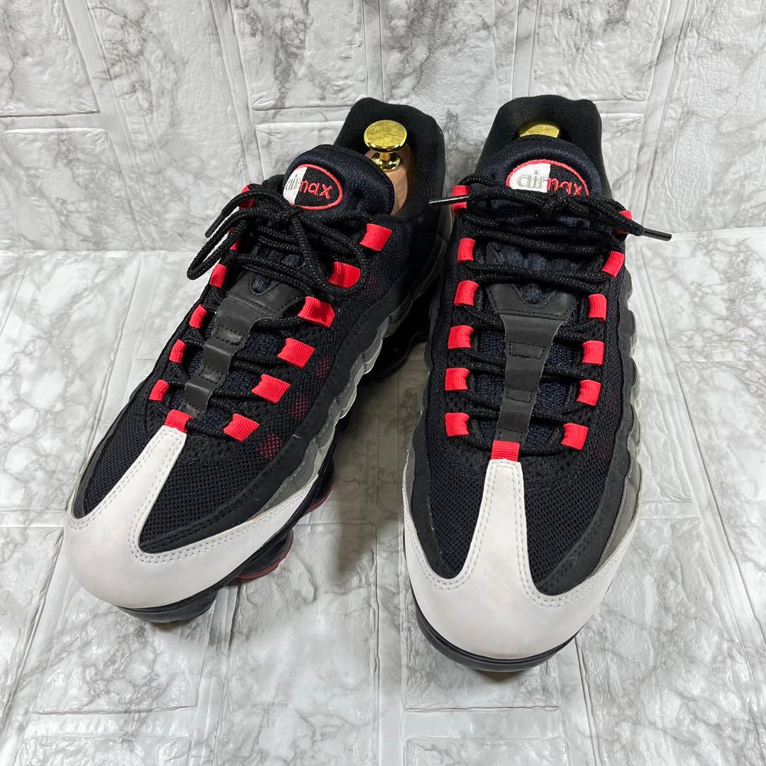【美品】NIKEAIR VAPORMAX95 ホットレッド 27㎝