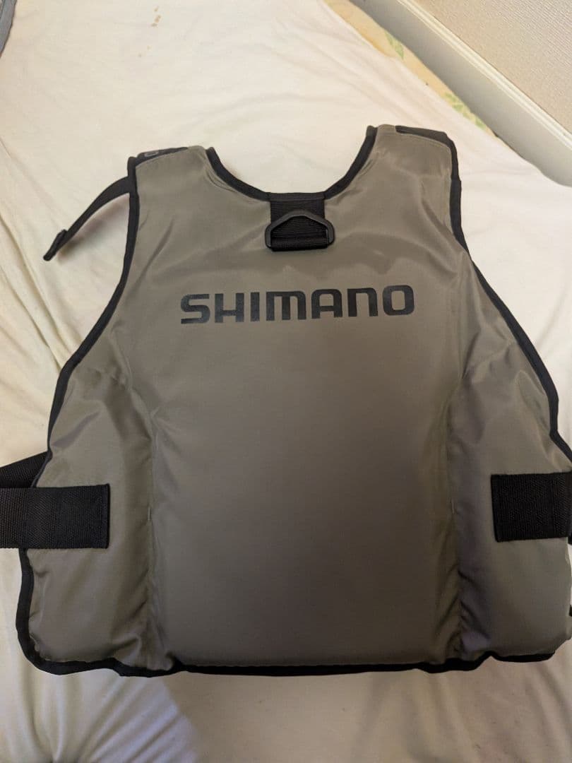 SHIMANO フィッシングベスト L/XL グレー