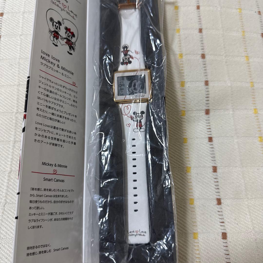 早い者勝ち　希少エプソンスマートキャンパス　ラブラブミッキー & ミニー 腕時計