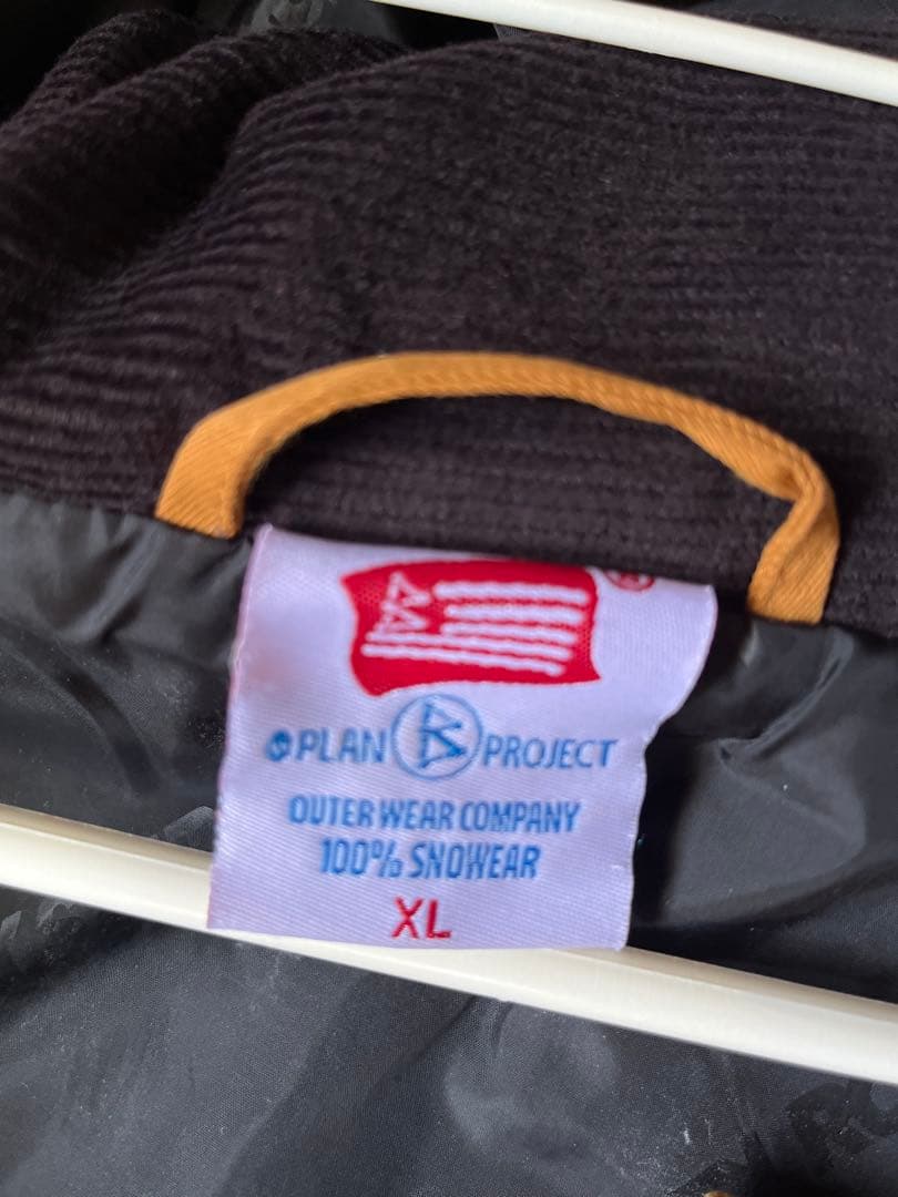スノーボード　ジャケット　Plan B Project XLサイズ　brown