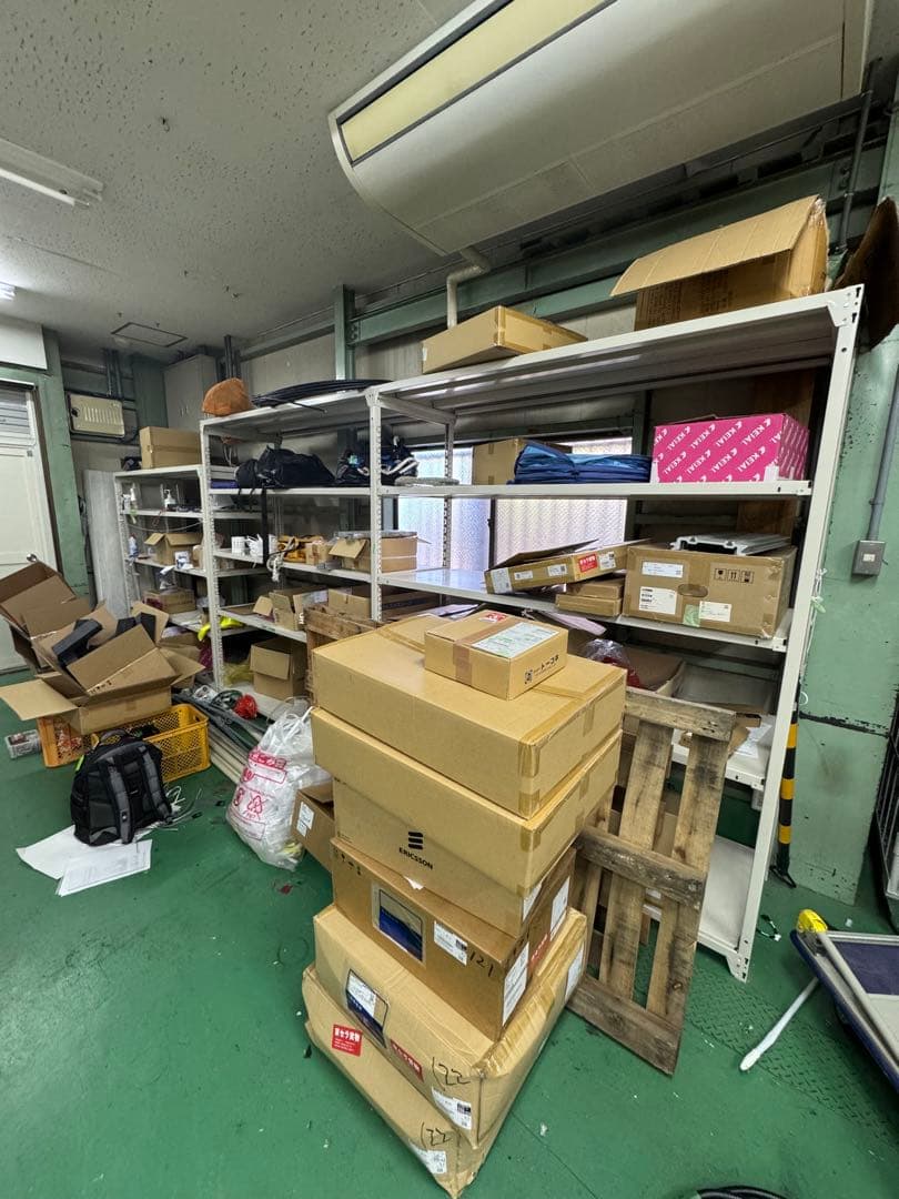 大量　スチールラック　業務用