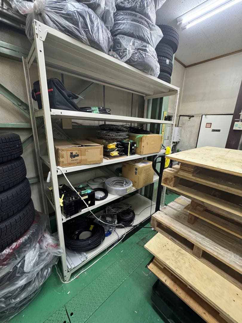 大量　スチールラック　業務用