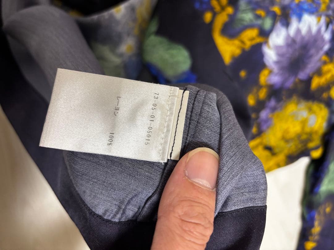 dries van noten フローラル　アロハ　シャツ　44