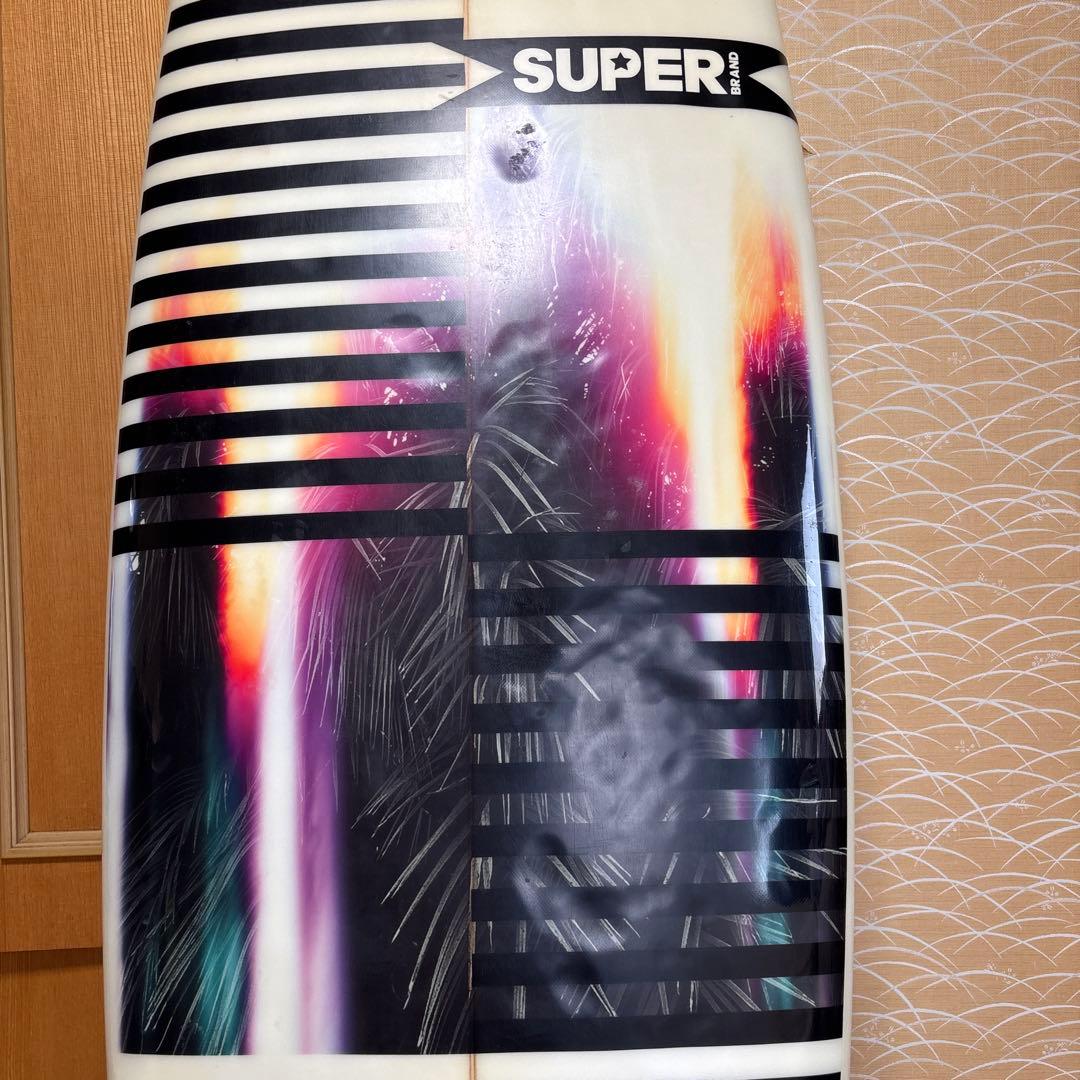 SUPERBRAND 5.10 ショートボード 5フィン　おまけフィン付き