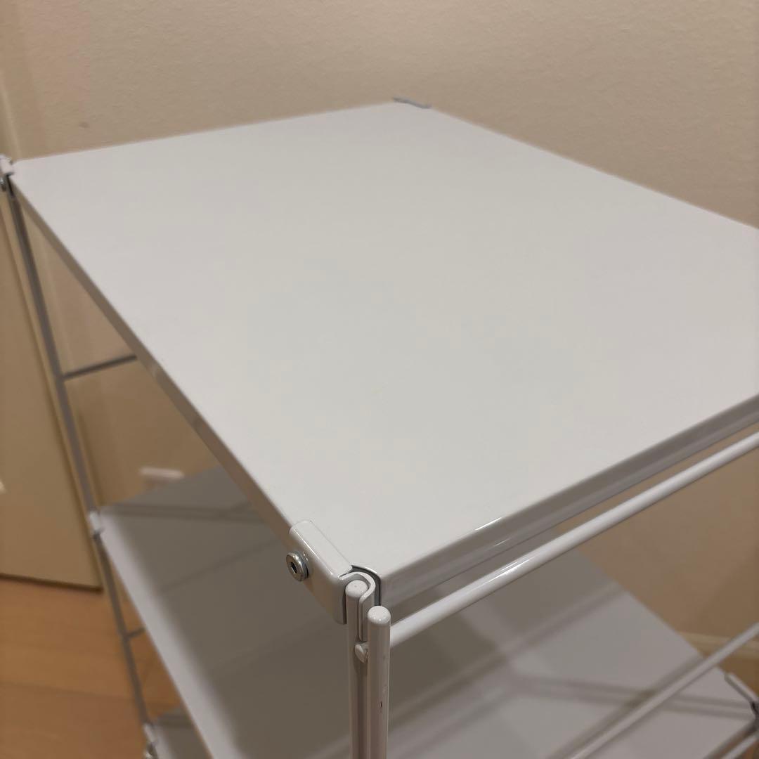 無印良品 スチールユニットシェルフ グレー