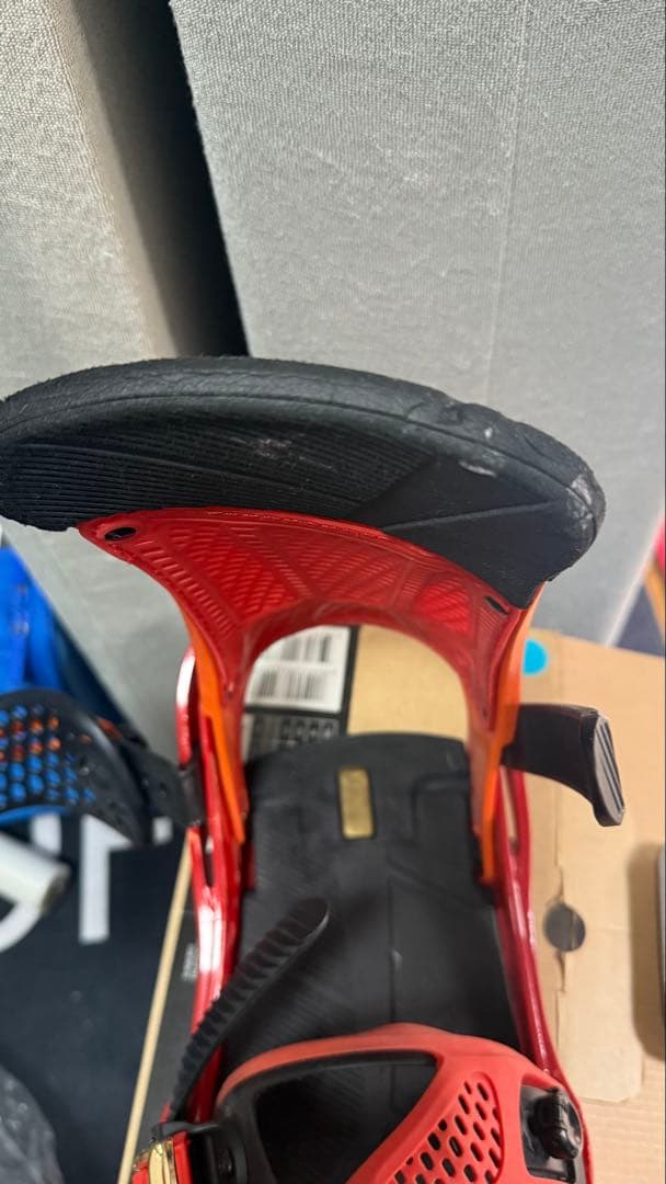 Burton Malavita Mサイズ レッド ビンディング