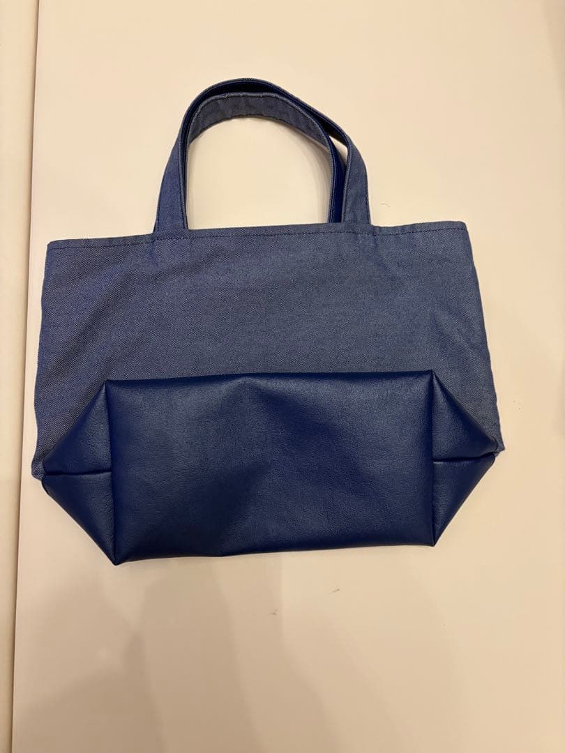 【極美品】familiar ファミリア デニムトート ミニトート