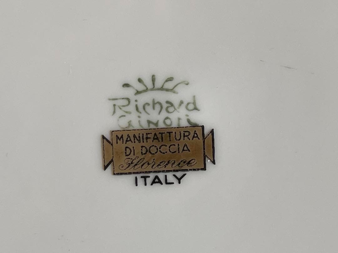 リチャードジノリ イタリアンフルーツ プレート 24,5cm　②