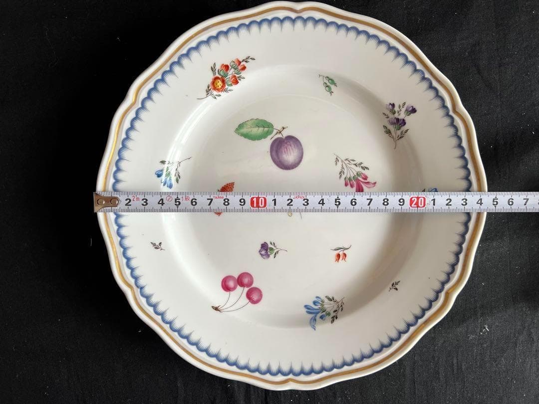 リチャードジノリ イタリアンフルーツ プレート 24,5cm　②