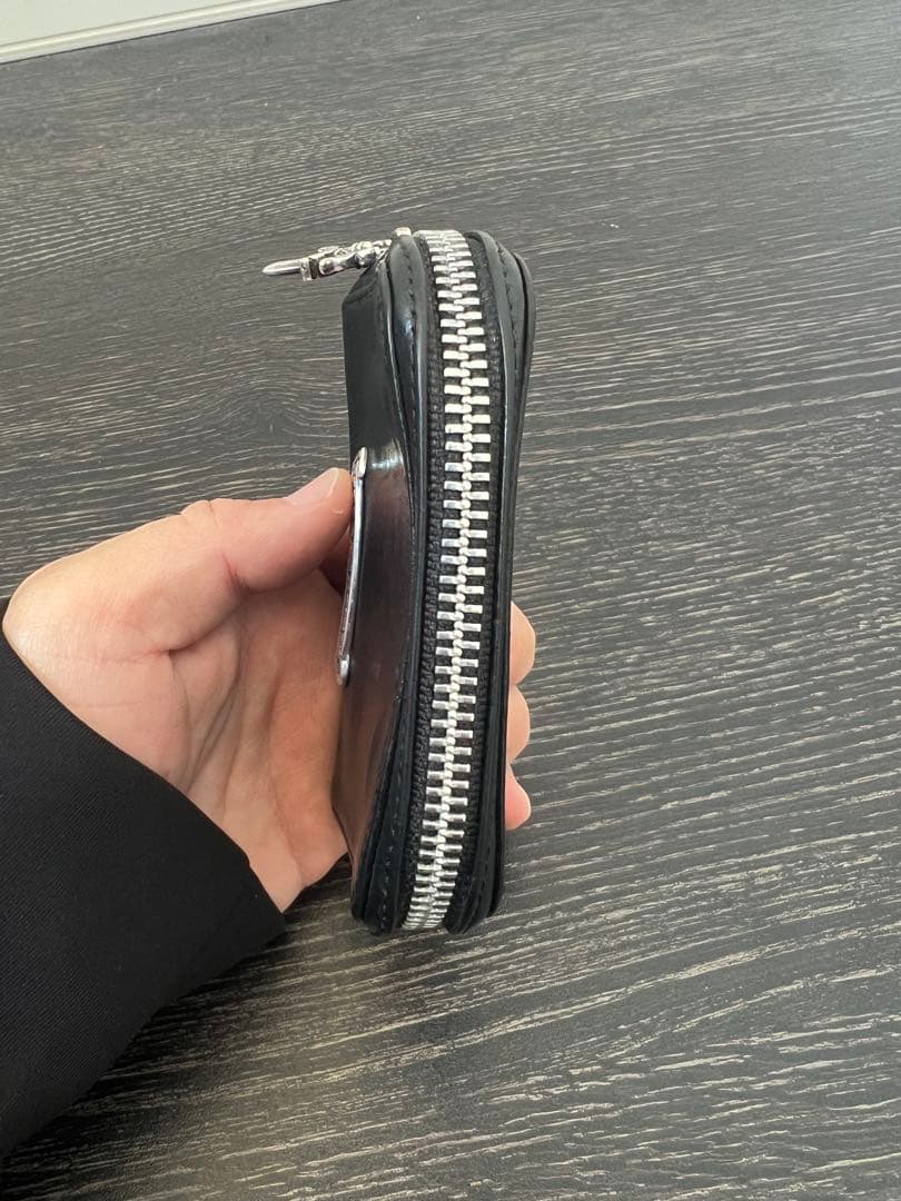 クロムハーツ COIN CASE ケース ダガー ラウンドジップレザー