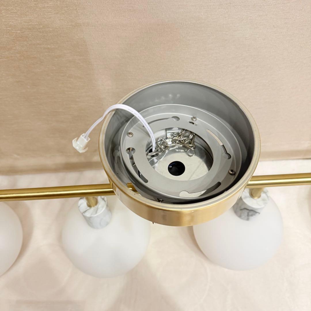 Francfranc マーブルヴェール シーリングランプ　4灯