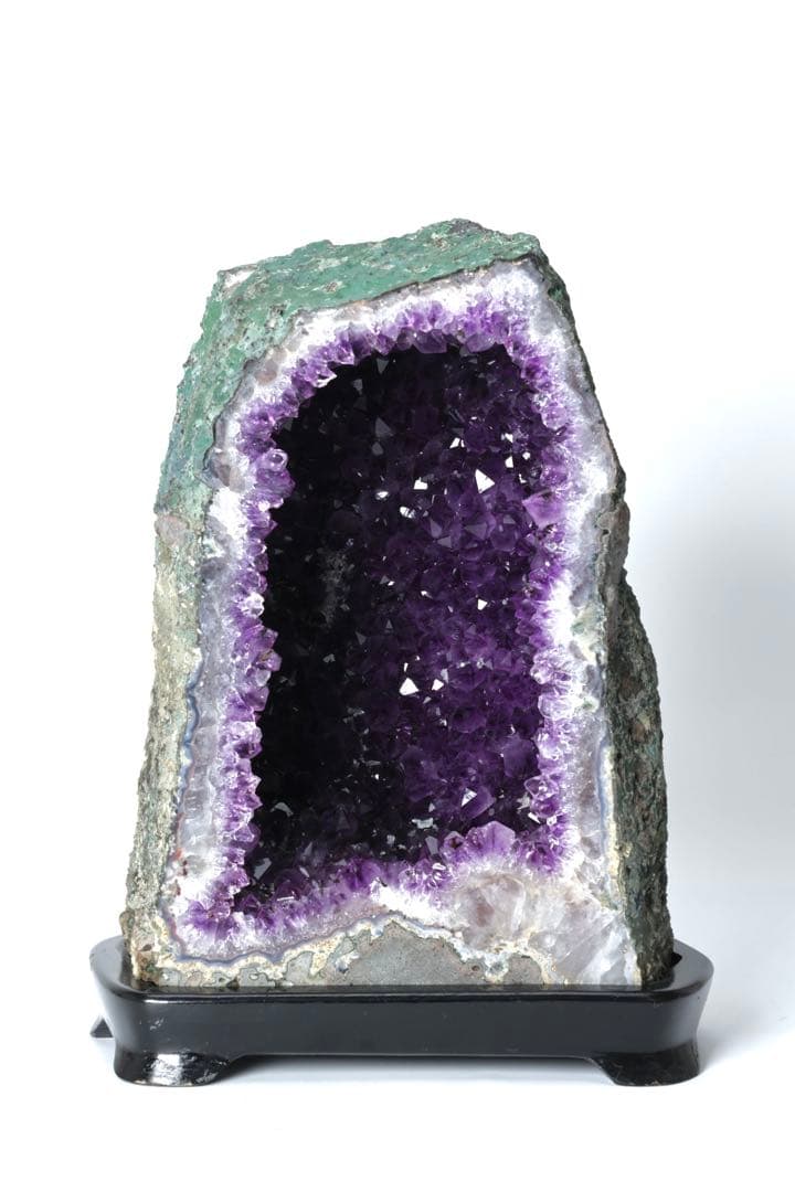 大型 アメジストドーム 紫水晶 原石 11.3kg 台座付 天然石 鉱物 風水