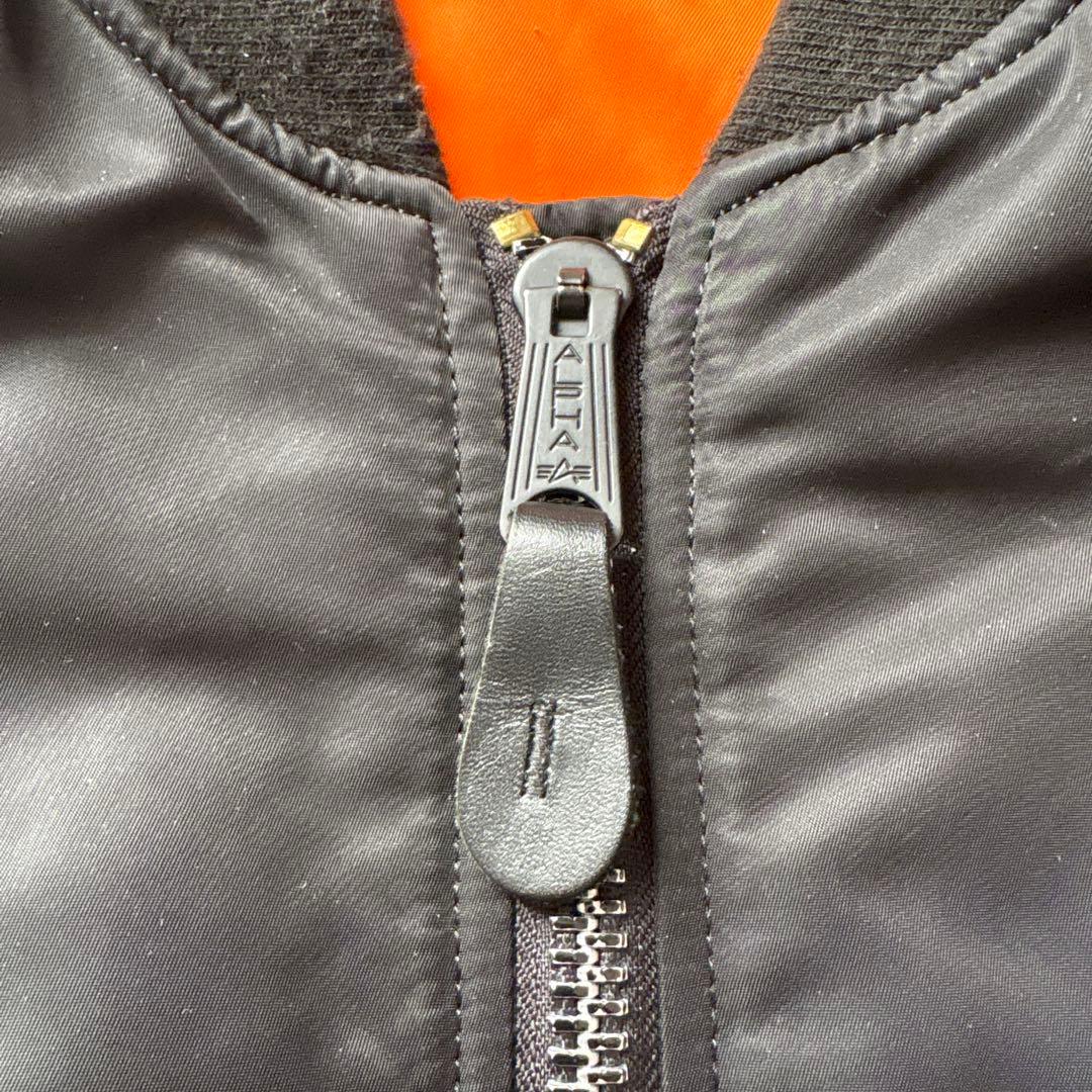 ALPHA MA-1 ブラック　XL