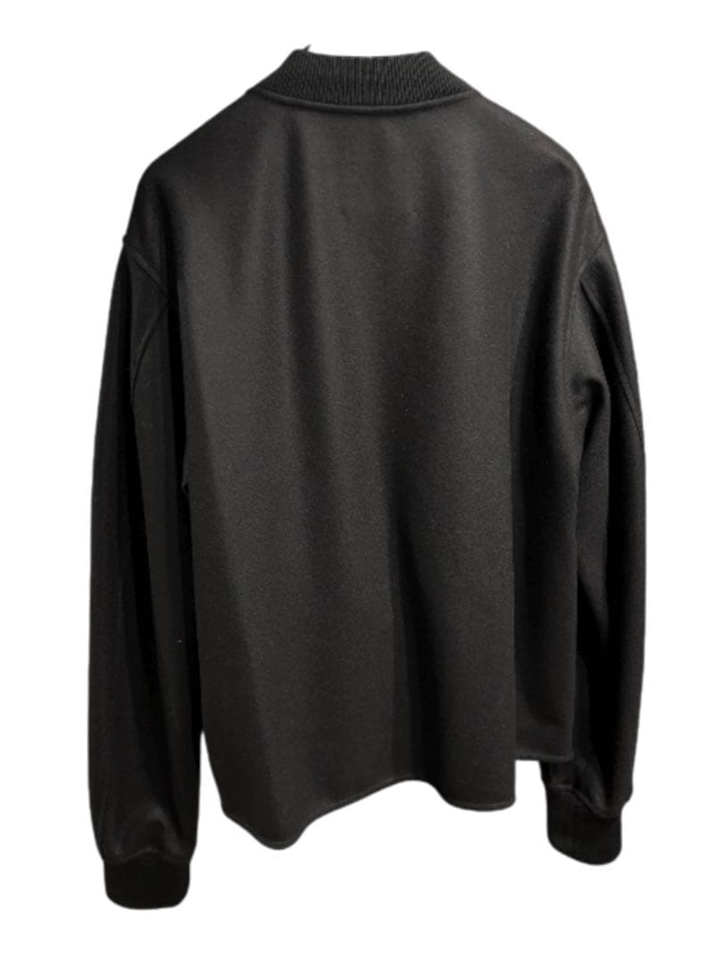 ジャケット・アウター JIL SANDER WOOL MELTON SWEATSHIRT W/ZIP
