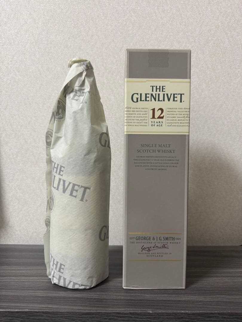 【新品】グレンリベット 12年 旧ボトル 40% THE GLENLIVET