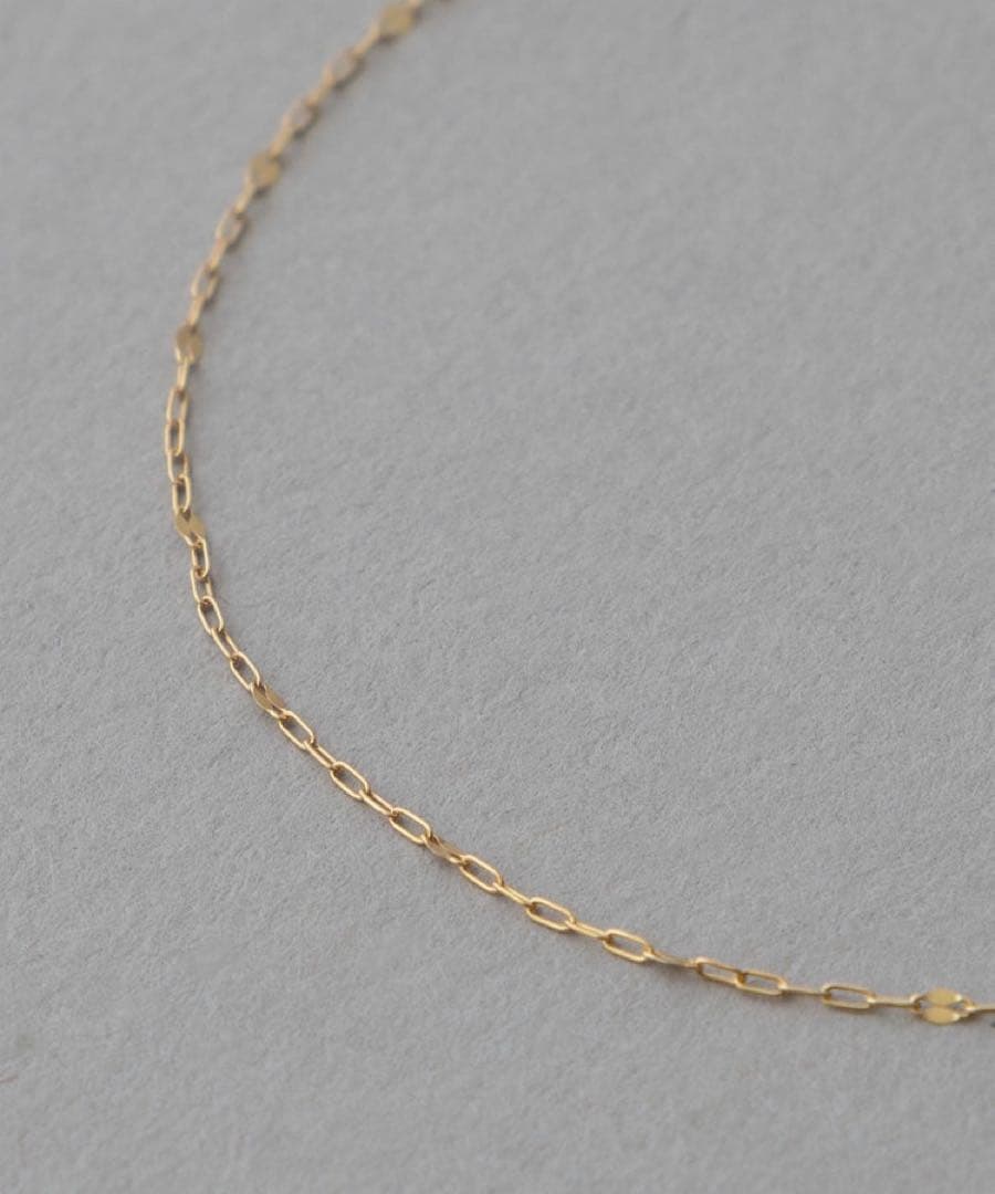 【最終値下げ】ete K10YG チェーン ステーションブレスレット