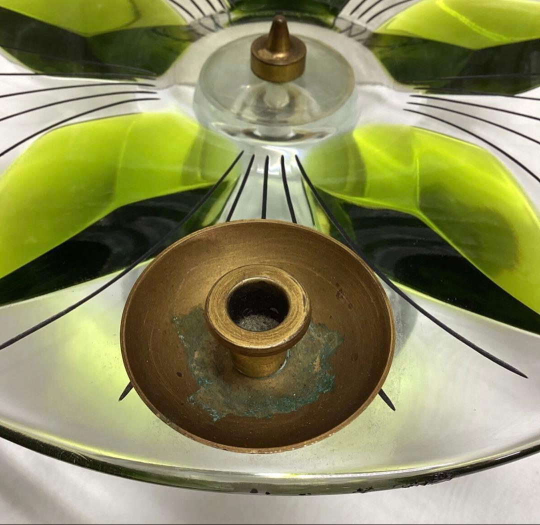 希少　ラリック LALIQUE ビンテージ キャンドルスタンド 燭台 フランス