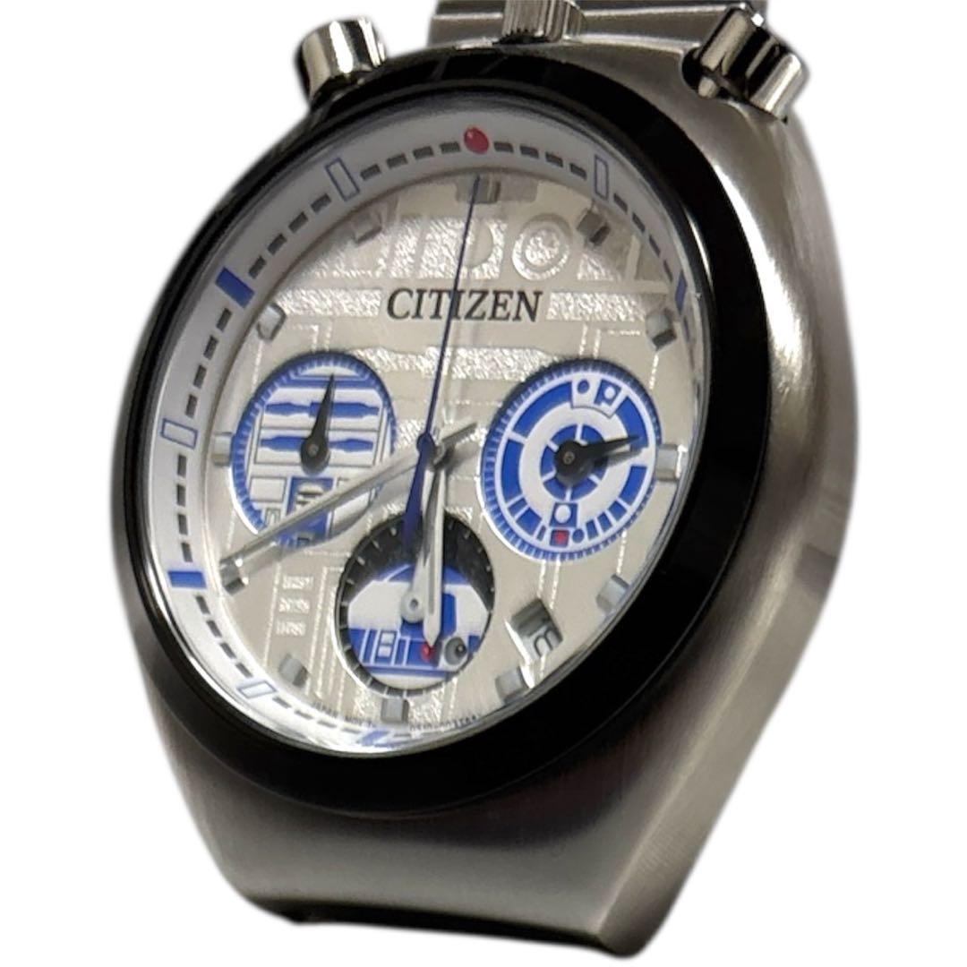 【美品】シチズン レコードレーベル ツノクロノ 限定　AN3666-51A