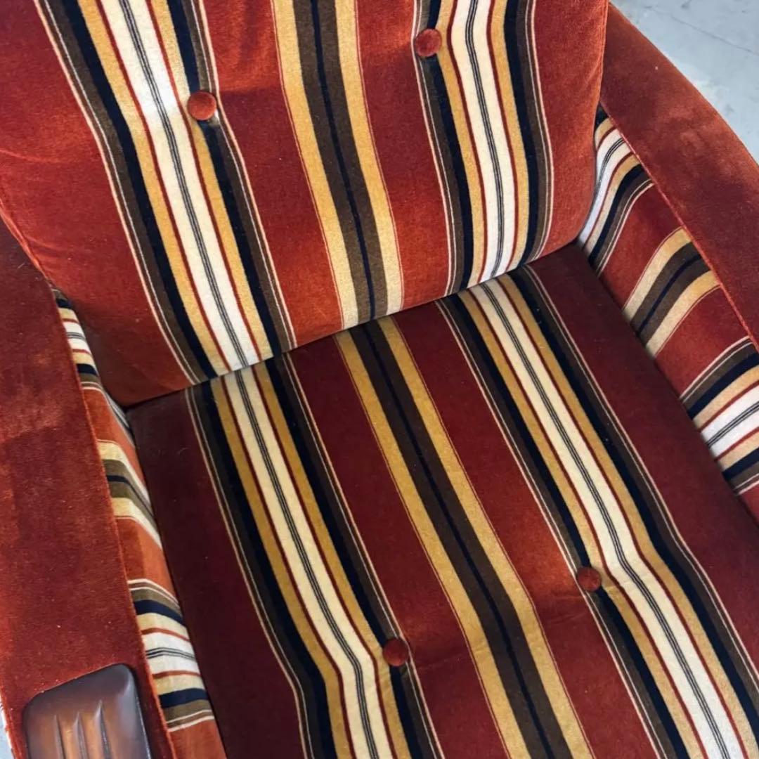 椅子 vintage sofa stripe