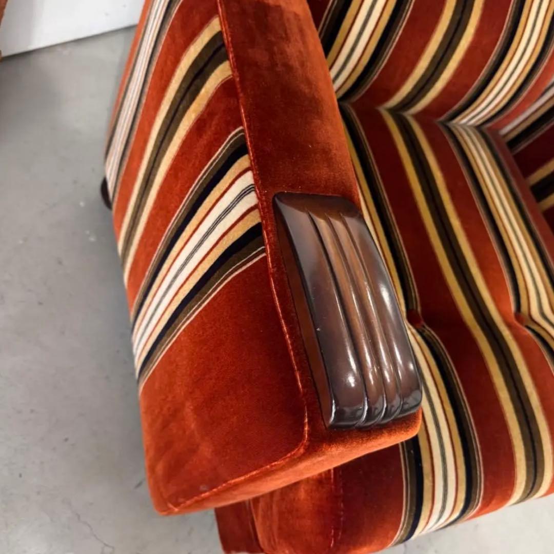 椅子 vintage sofa stripe