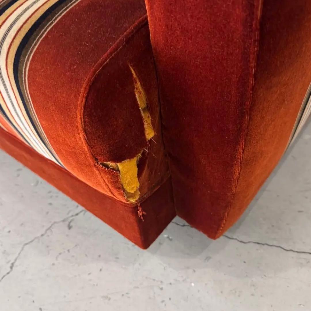 椅子 vintage sofa stripe