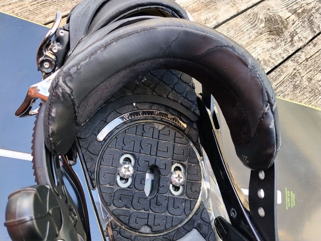 バートン スノーボード 2点セット BURTON FIX 155cm ビン P1