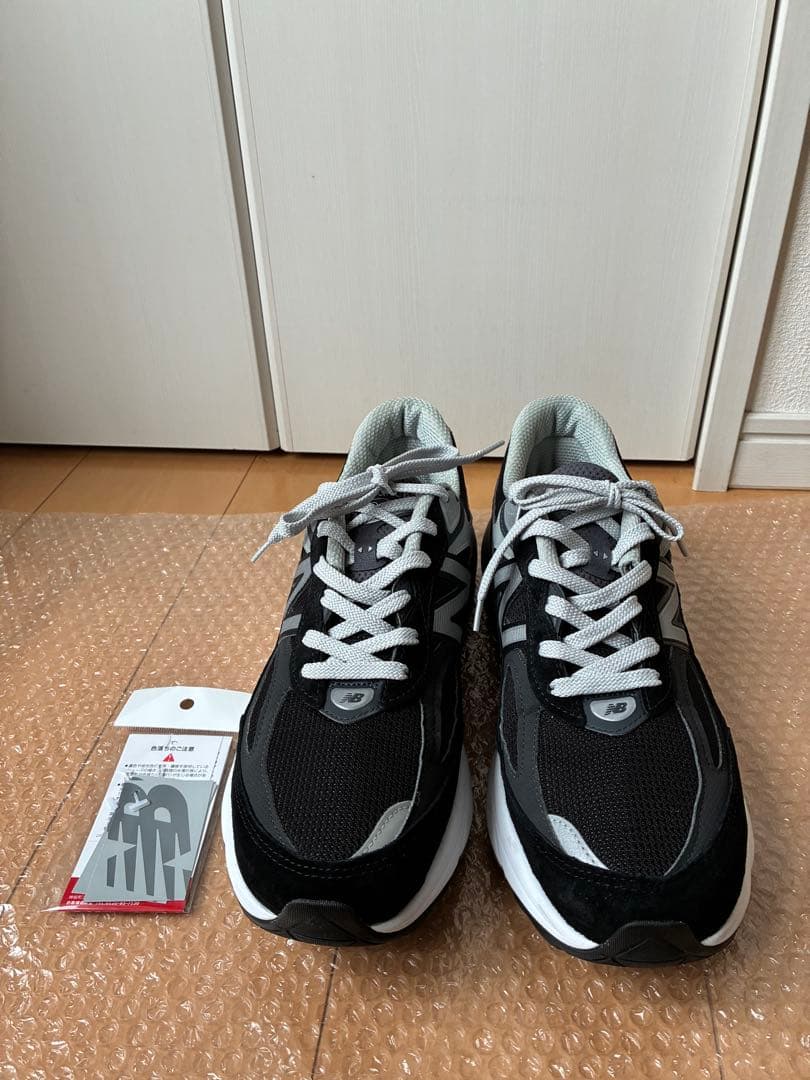 美品　new balance 990bk6 12D 30cm 990v6
