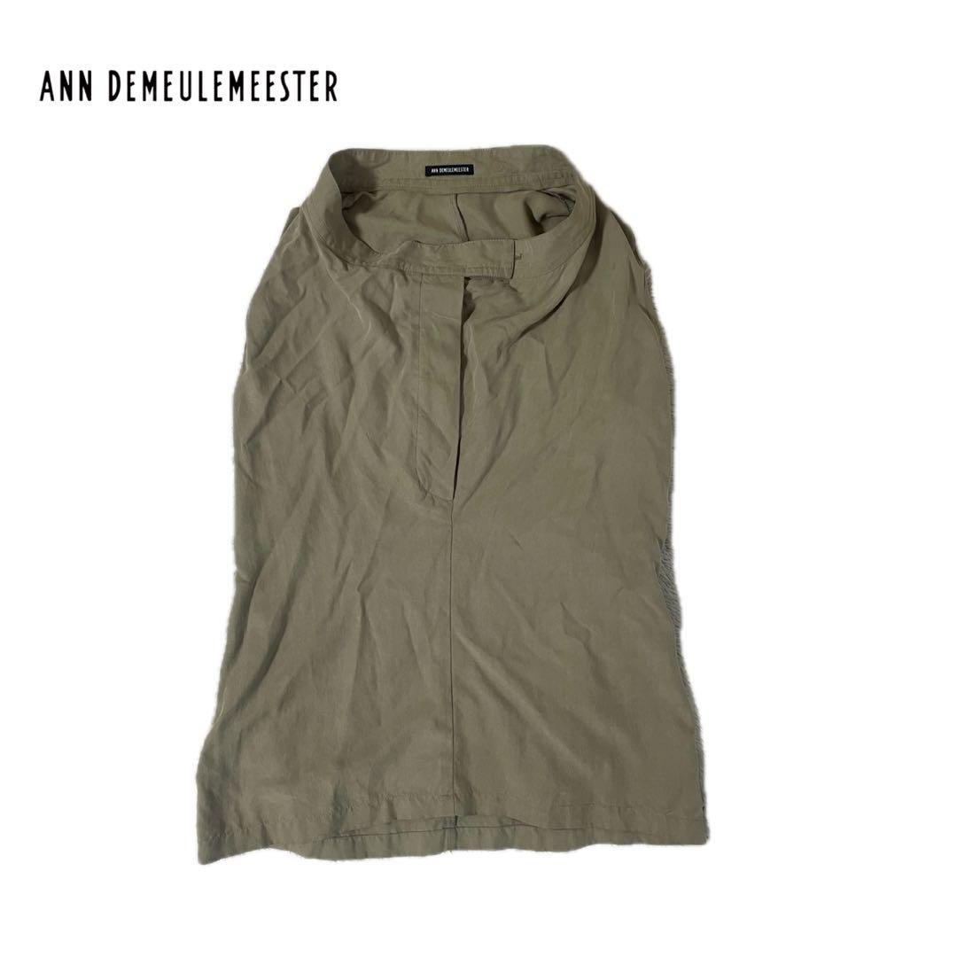 ANN DEMEULEMESTEER シルク　タンクトップ　S